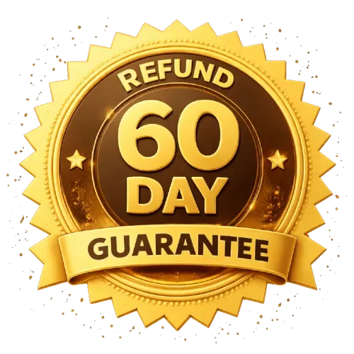 Sugar Control 60 Days Money Back Guarantee Badge